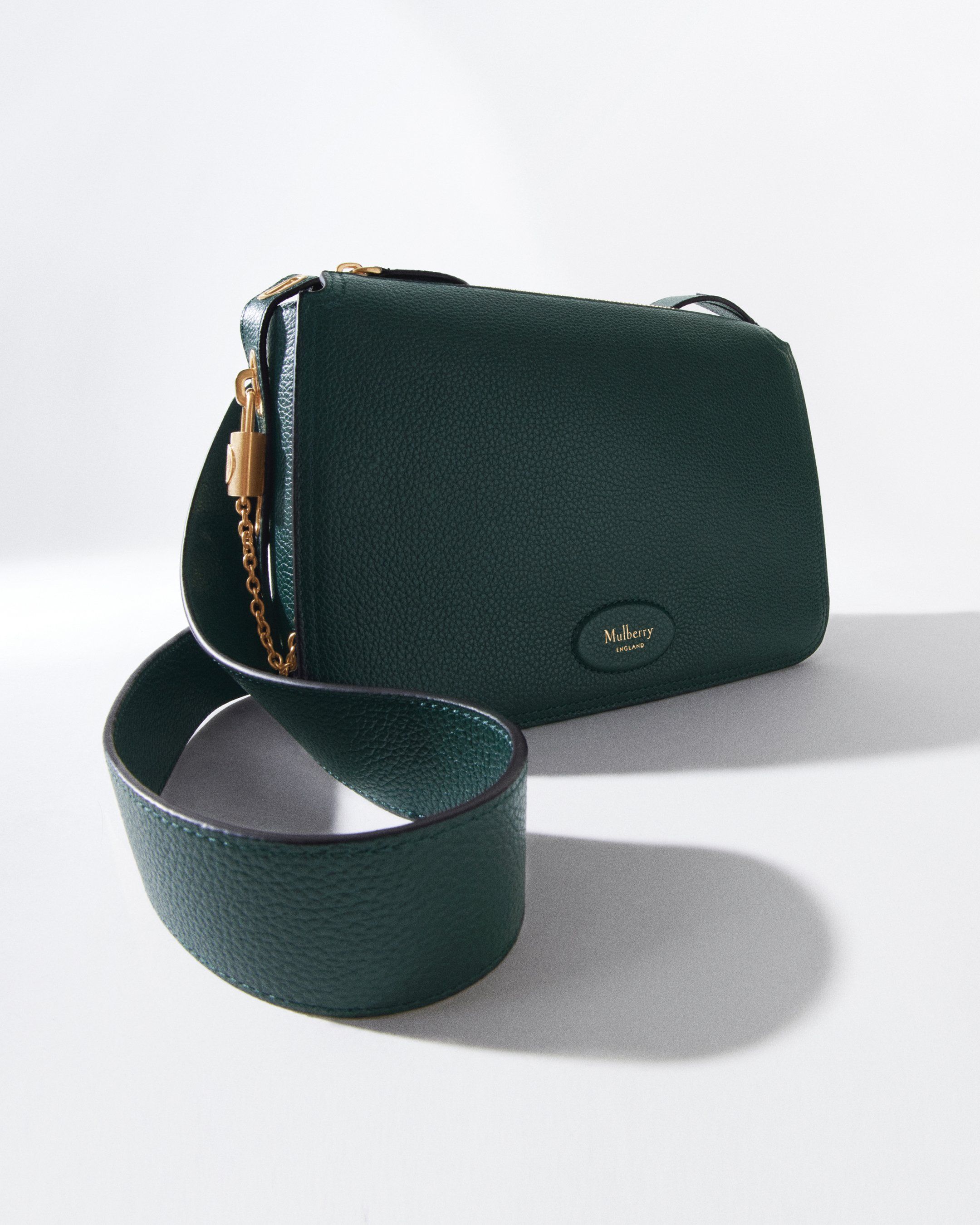 Mulberry Billie bag in green leather